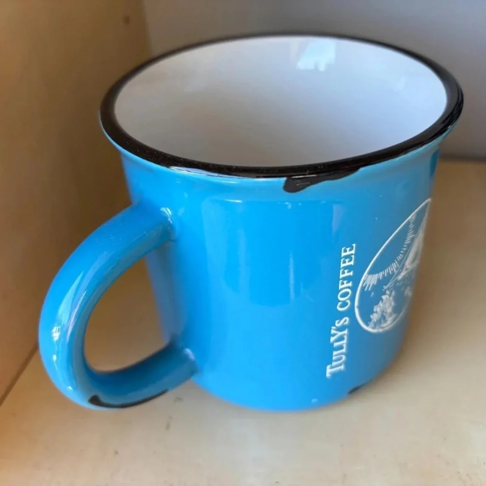 Blue Adventure Campfire Mug